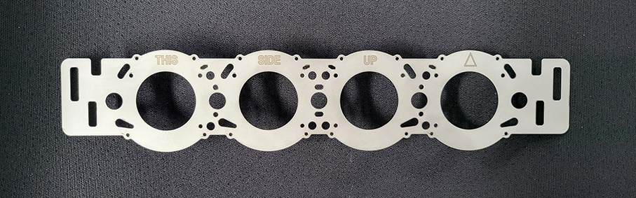 Laser cutting services small gasket product sample.